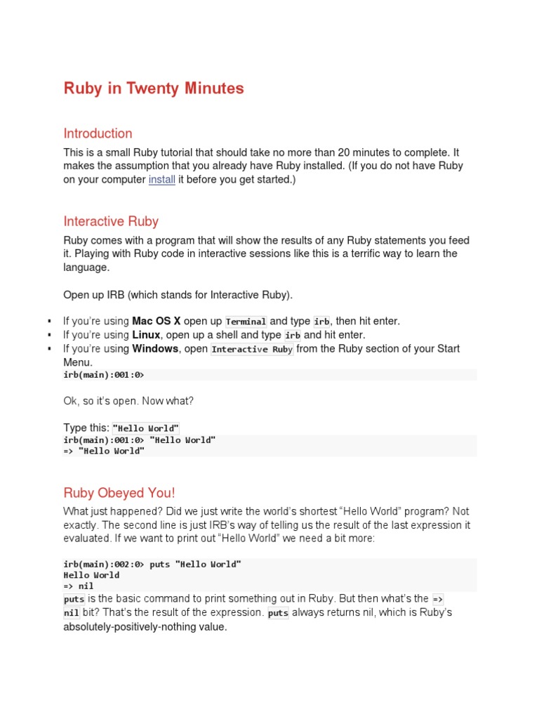 RUBY IN TWENTY MINUTES visual data 2