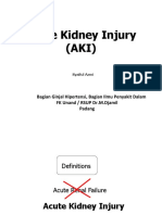 Acute Kidney Injury (AKI) : Bagian Ginjal Hipertensi, Bagian Ilmu Penyakit Dalam FK Unand / RSUP Dr.M.Djamil Padang