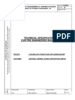 Technical Specification For Pre Engineered Building PDF
