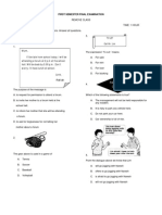 First Semester Final Examination Remove Class Final