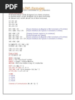 My Notes On PMP Formulas