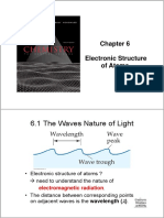 6.1 The Waves Nature of Light: Electronic Structure of Atoms