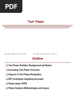 Low-Power Design and Test, Lecture 8