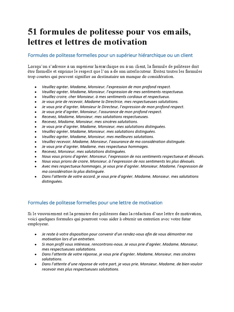 lettre manque de respect envers un supérieur hiérarchique