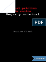 Manual de Cocina Negra y Criminal - Montse Clave