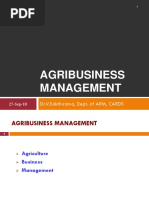 Agribusiness – Definition