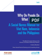 Why Do People Do What They Do?: A Social Norms Manual For Viet Nam, Indonesia and The Philippines