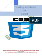 Training content on CSS3 responsive design tutorial