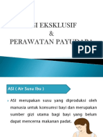 Lembar Balik ASI Eksklusif & Perawatan Payudara