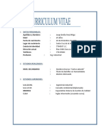 Curriculum Vitae Emilio