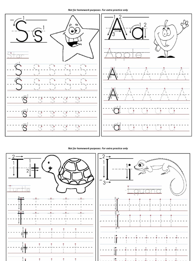 Kg1 Alphabet Tracing Week 1 | PDF