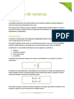 II - Análisis de Varianza PDF