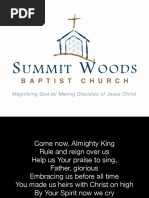 Lyrics Morning Gathering - September 30, 2018