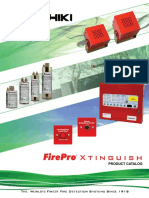 FirePro Xtinguish Product Catalog