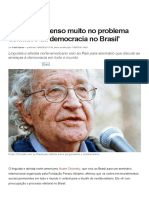 Chomsky_ 'Penso Muito No Problema Definitivo Da Democracia No Brasil' — CartaCapital