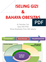 Konseling Gizi & Bahaya Obesitas