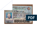 Teng Drivers License ID