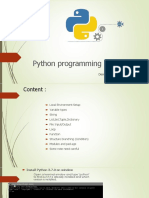 Python Programming Language: Designed by Nguyen Xuan Loc