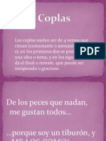 Presentación de Powerpoint - Coplas (Primaria)