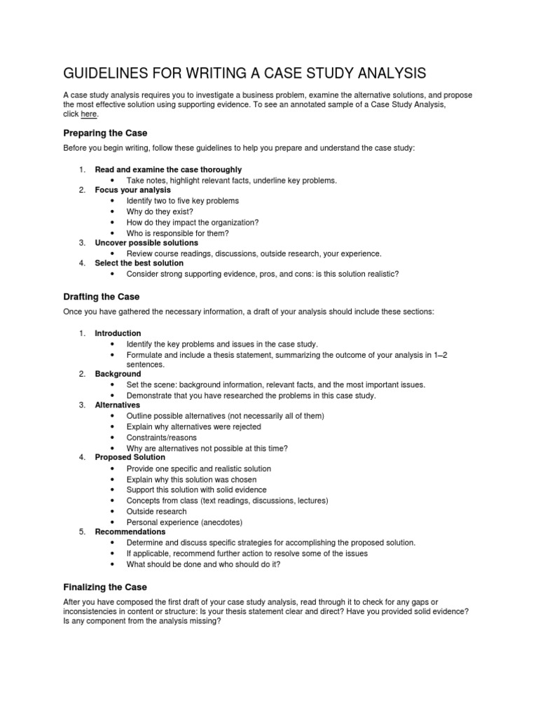 Alternatives and decision criteria case study example picture