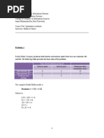 Assignments With Solution