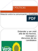 CAMPAÑA POLÍTICA Presentación