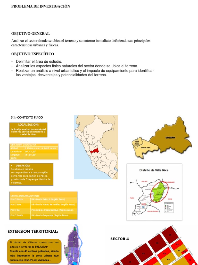 Análisis del Terreno en Villa Rica | PDF