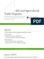 The Farm Bill and Agricultural Trade Disputes