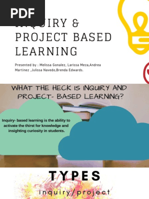 inquiry   project based learning