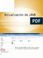 Actualizacion JAVA