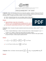 Ap3 - MB Bio 2017.1 Gabarito