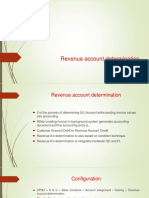 Revenue Account Determination