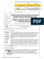 Design of A Mobility Device For Disabled People Using The Method of Quality Function Deployment - Bravo - Ingeniería