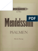 Salmos 42 Mendelssohn para Soprano Solo Com Coro e Orquestra PDF
