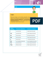Pronombres Posesivos PDF