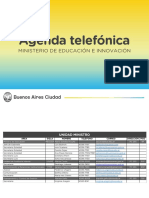 Agenda Telefónica - Actualizada Mayo 2018 - v2