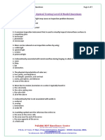 Visual and Optical Testing LevelII Questions and Answers PDF