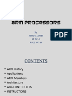 Arm Processors: By, Nimmi James S7 Ec-A Roll No:46