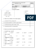 Examen de Algebra