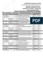 Horario Ingenieria 2018-II