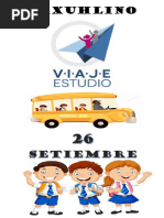 Afiche de Viaje de Estudio 2018