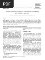 Mechanical Modelling For Pipes in HDD