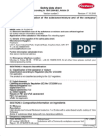 Safety Data Sheet: SECTION 1: Identification of The Substance/mixture and of The Company/ Undertaking