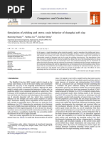 Computers and Geotechnics: Maosong Huang, Yanhua Liu, Daichao Sheng