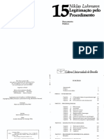 LUHMANN, Niklas. Legitimação Pelo Procedimento PDF