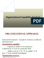 Organisational Appraisal