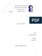 Trabajo 2 - Relaciones y Funciones - Algebra - Wilvin Munoz Arenas - Informatica - IUTAJS