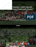 Yammine - Fundación Yammine Realizó Segunda Edición Del Torneo “Sembrando Futuro”