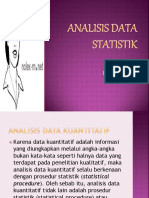 ANALISIS DATA STATISTIK New