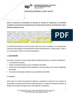 Unesp Marília - Edital PDF